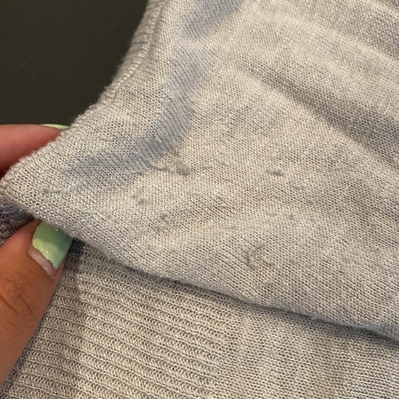 J. Jill Linen Rayon BlendLong Sleeve Crochet Top - Picture 11 of 11